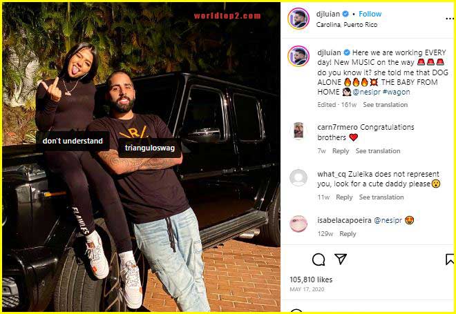 DJ Luian relationship