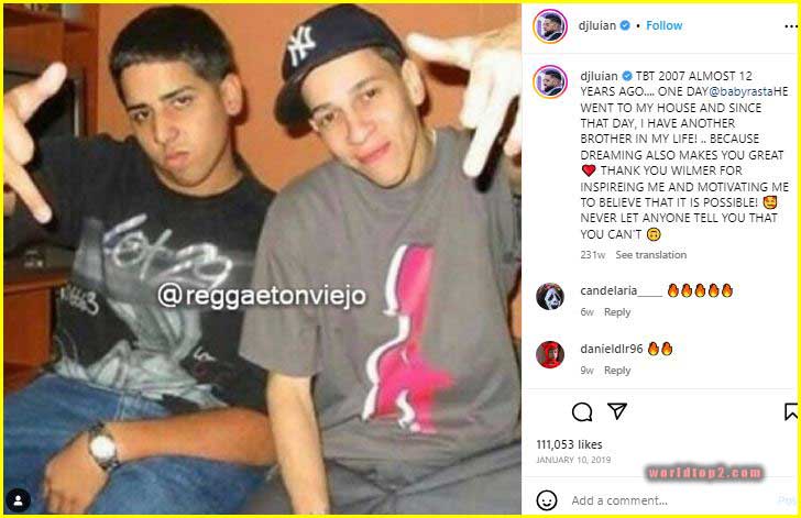 DJ Luian young age old photo