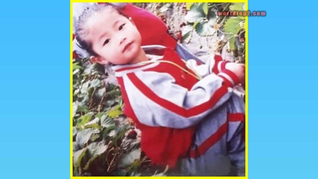 Keena childhood photo