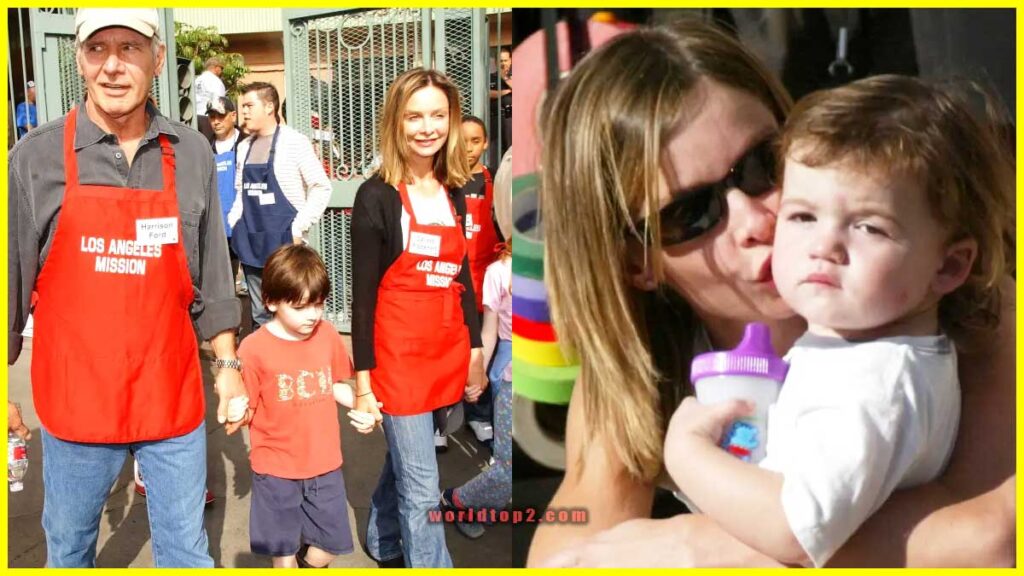 Liam Flockhart childhood photo with his parents