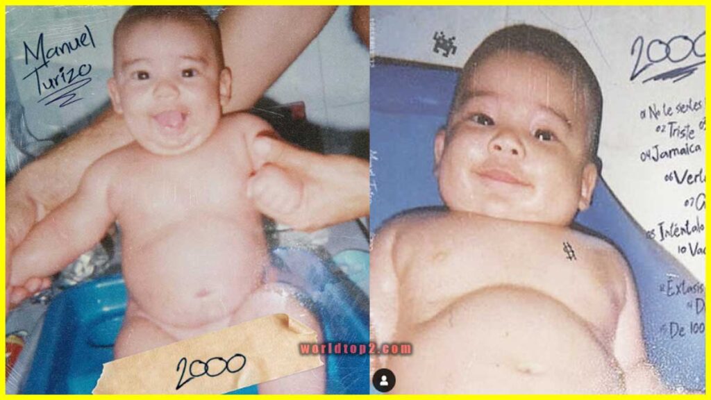 Manuel Turizo childhood photo