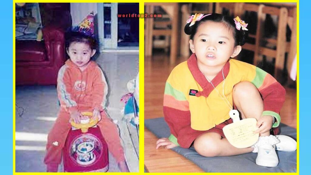 Soyeon childhood photo