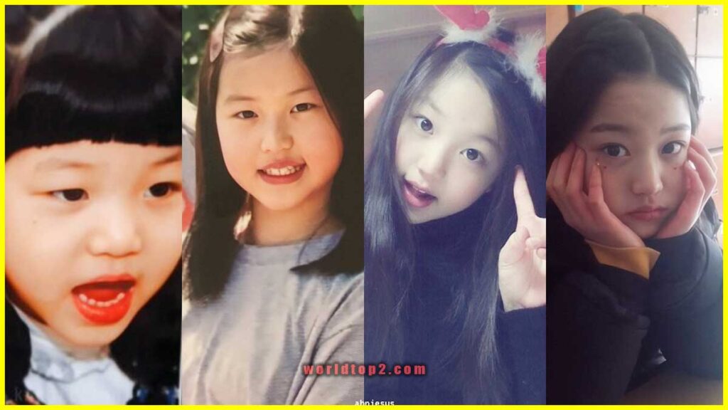 Wonyoung IVE childhood photo
