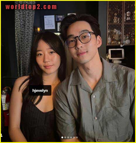 Fred Liu with his girlfriend Evelyn Ha