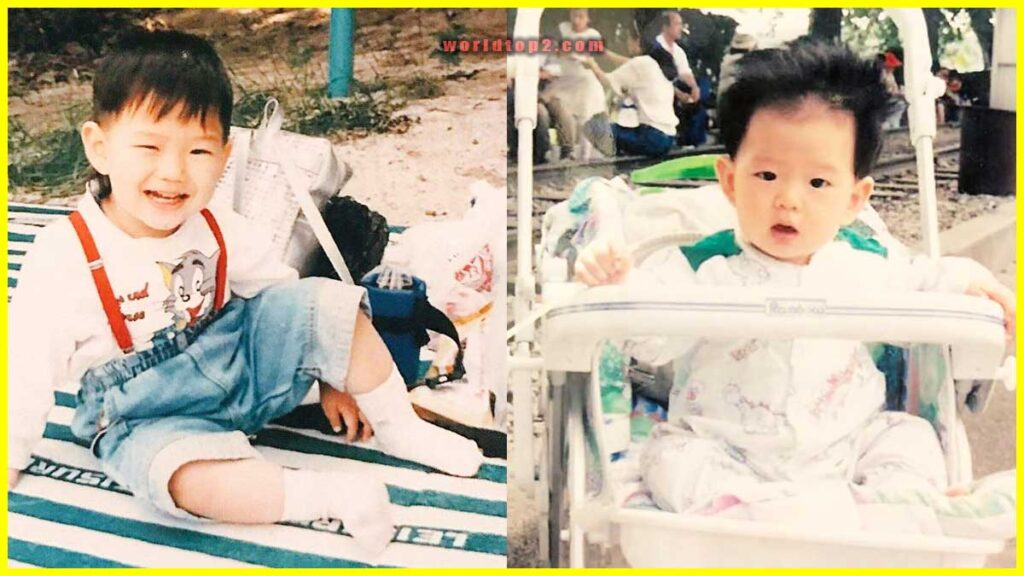 Kihyun childhood photo