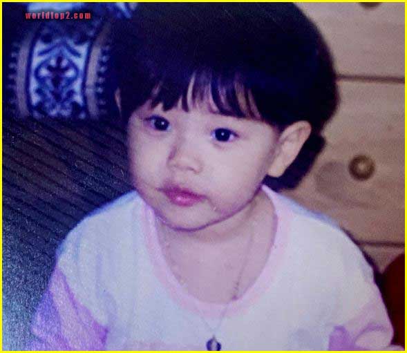 Lee Chae Min childhood photo