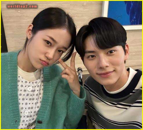 Lee Chae Min with Roh Yoon seo