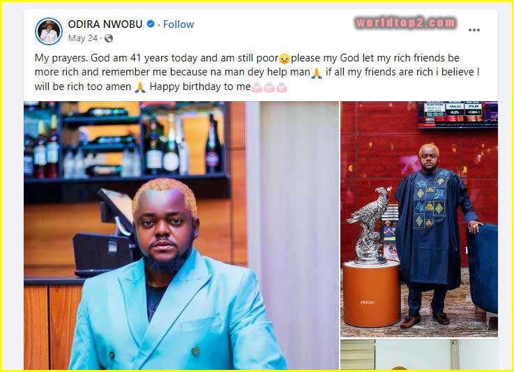 Odira Nwobu with his wife
