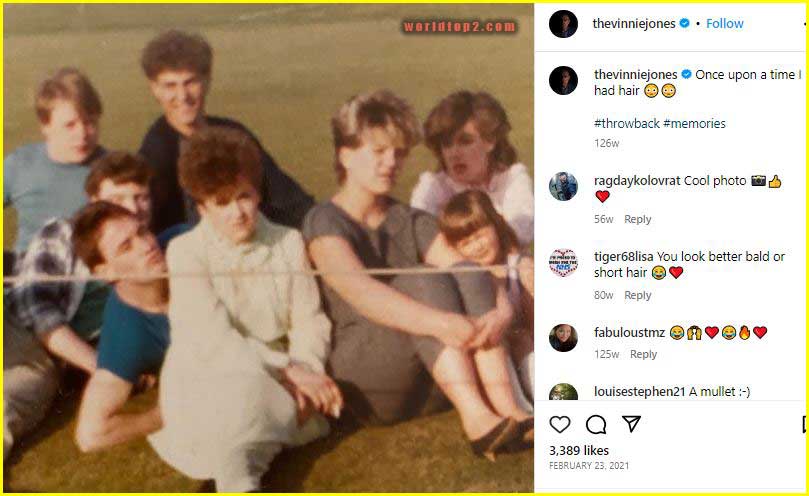 Vinnie Jones young age old photo