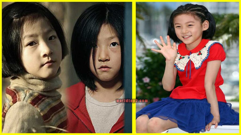 Kim Sae-ron childhood photo