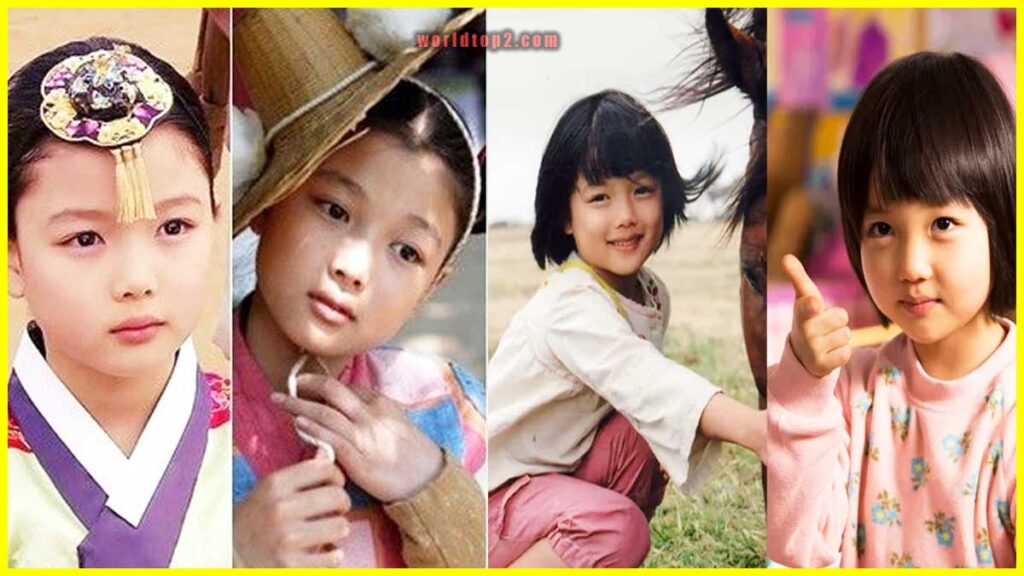 Kim Yoo-Jung childhood photo