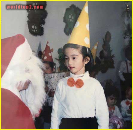 Lee Seol childhood photo