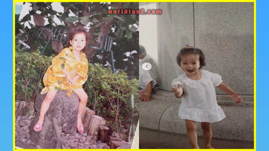 Moon Chae-won young age old photo