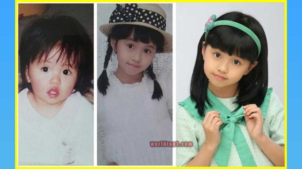 Kim So-Hyun childhood photo