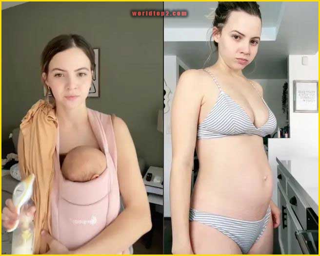 Bobbi Althoff pregnant photo
