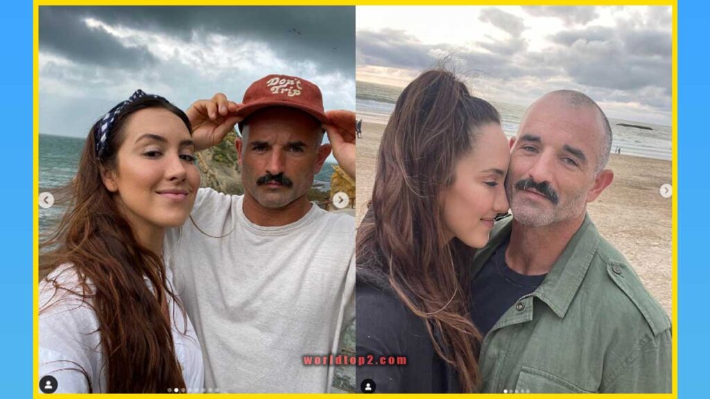 Codie Sanchez with her husband