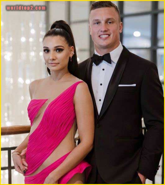 Jack Wighton with his wife