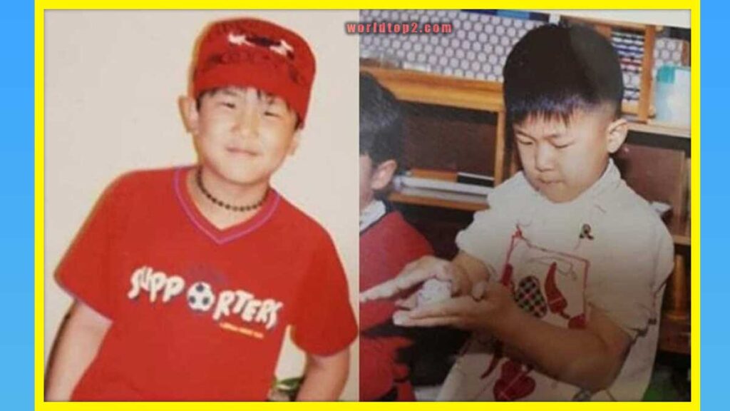 Kim Min-Jae childhood photo
