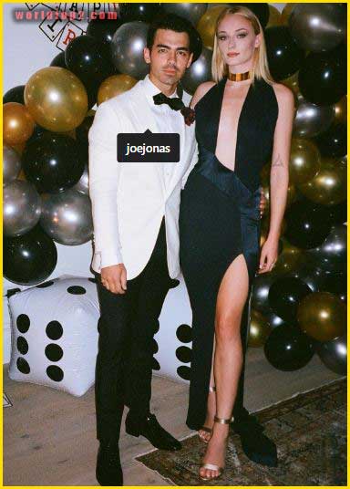 Sophie Turner with Joe Jonas