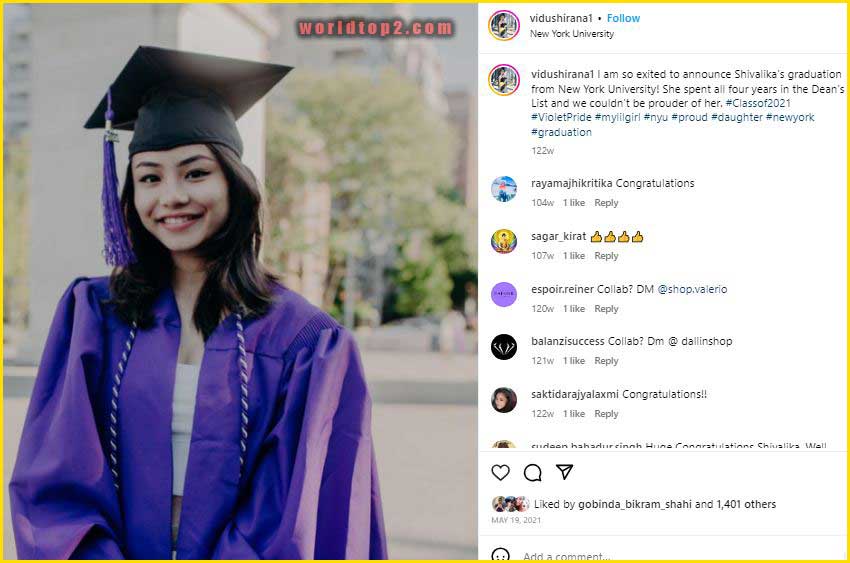 Vidushi Rana daughter