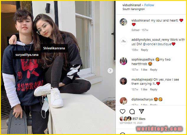 Vidushi Rana son and daughter