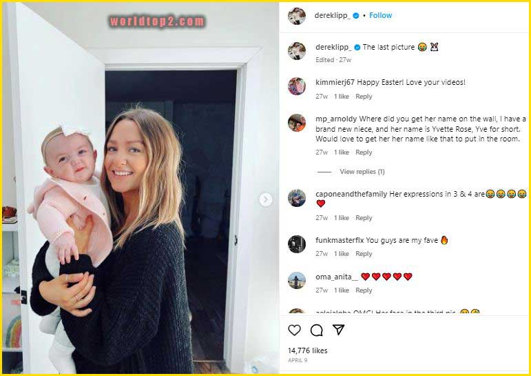 Derek Lipp wife and daughter