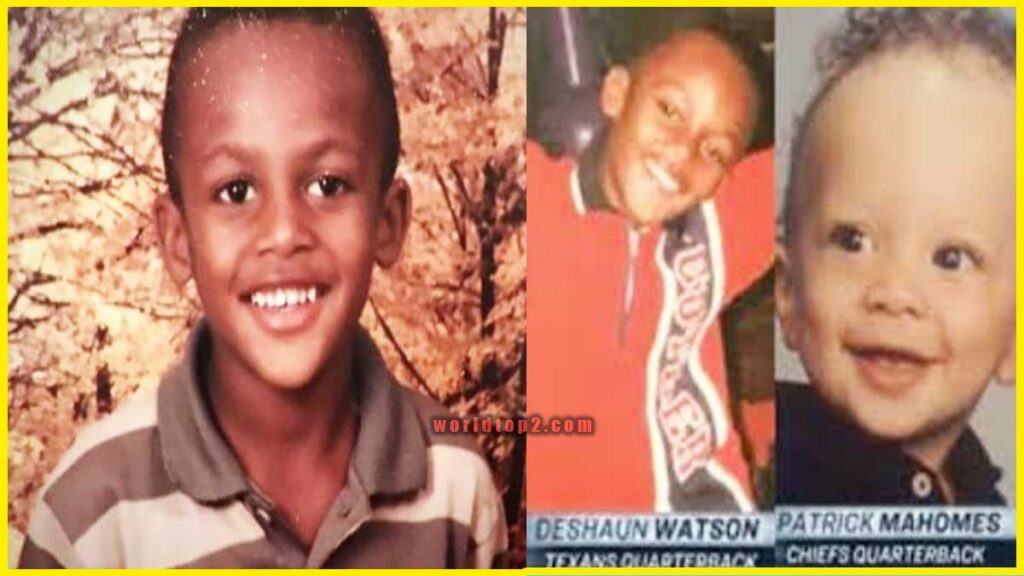 Deshaun Watson childhood photo