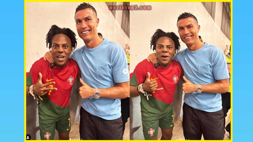 IShowSpeed with cristiano ronaldo