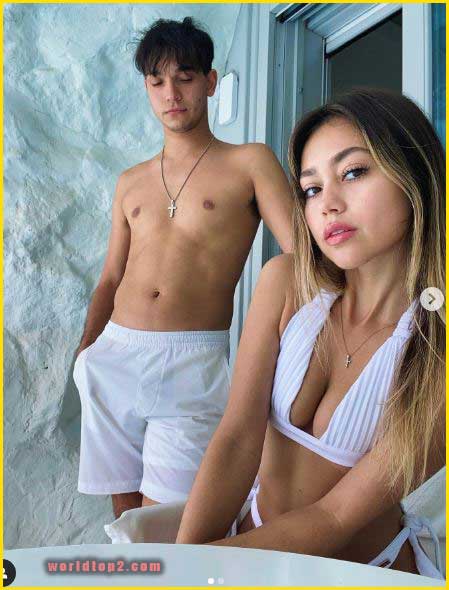 Ivanita Lomeli with her boyfriend