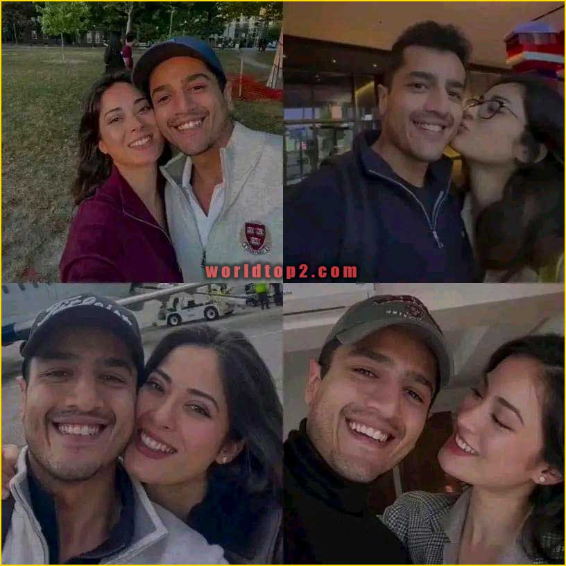 Shrinkhala Khatiwada with her new boyfriend Sambhav Sirohiya