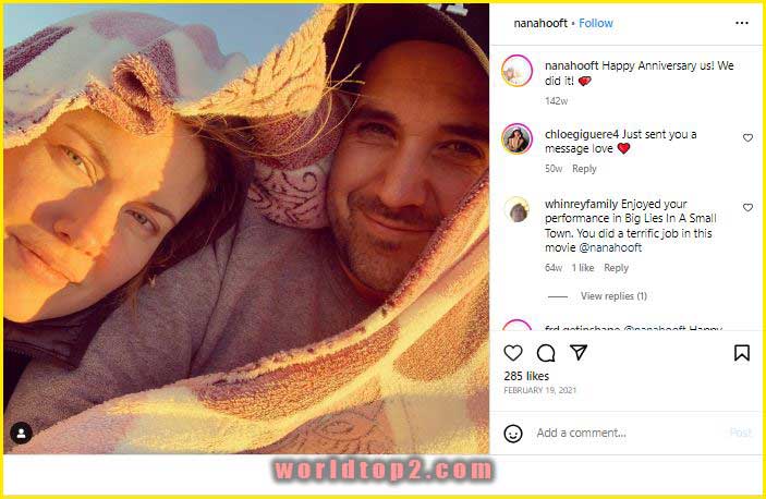 Anna Van Hooft relationship