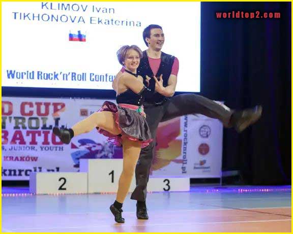 Katerina Tikhonova dancing with Ivan Klimov