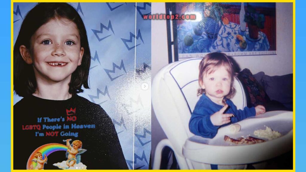 Miles Mckenna childhood photo