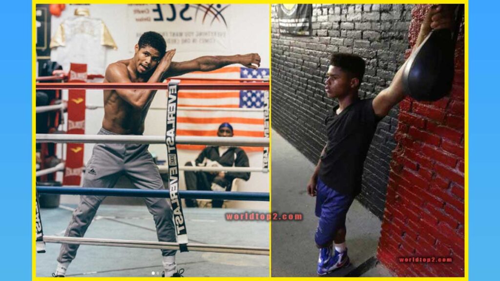 Shakur Stevenson before and now