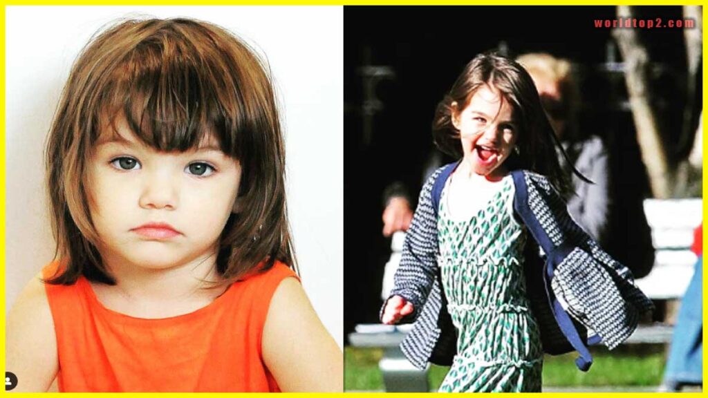 Suri Cruise childhood photo