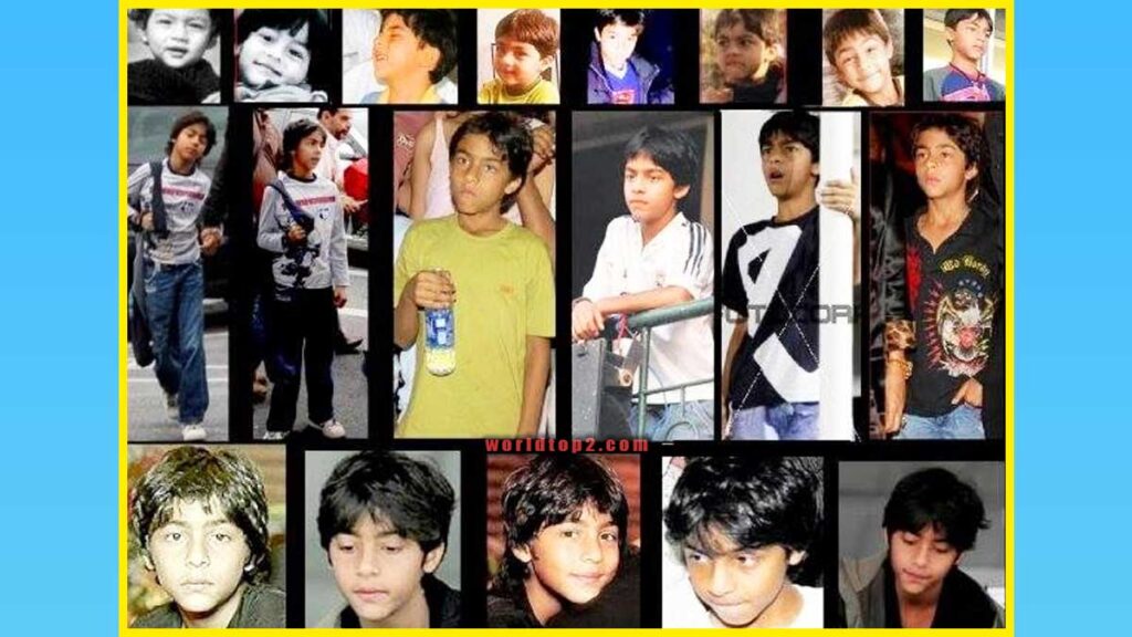 aryan khan childhood pictures